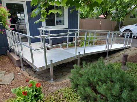 aluminum stair and ramp fabrication in michigan|aluminum ramps near me.